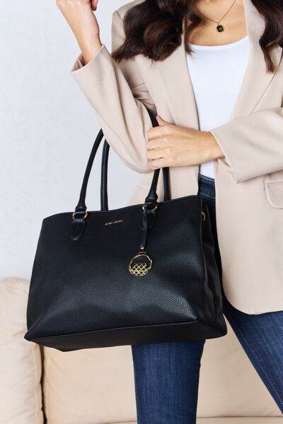 David Jones Structured Leather Handbag - Shop Style & More | Fresh Looks, Everyday Deals & Free Shipping