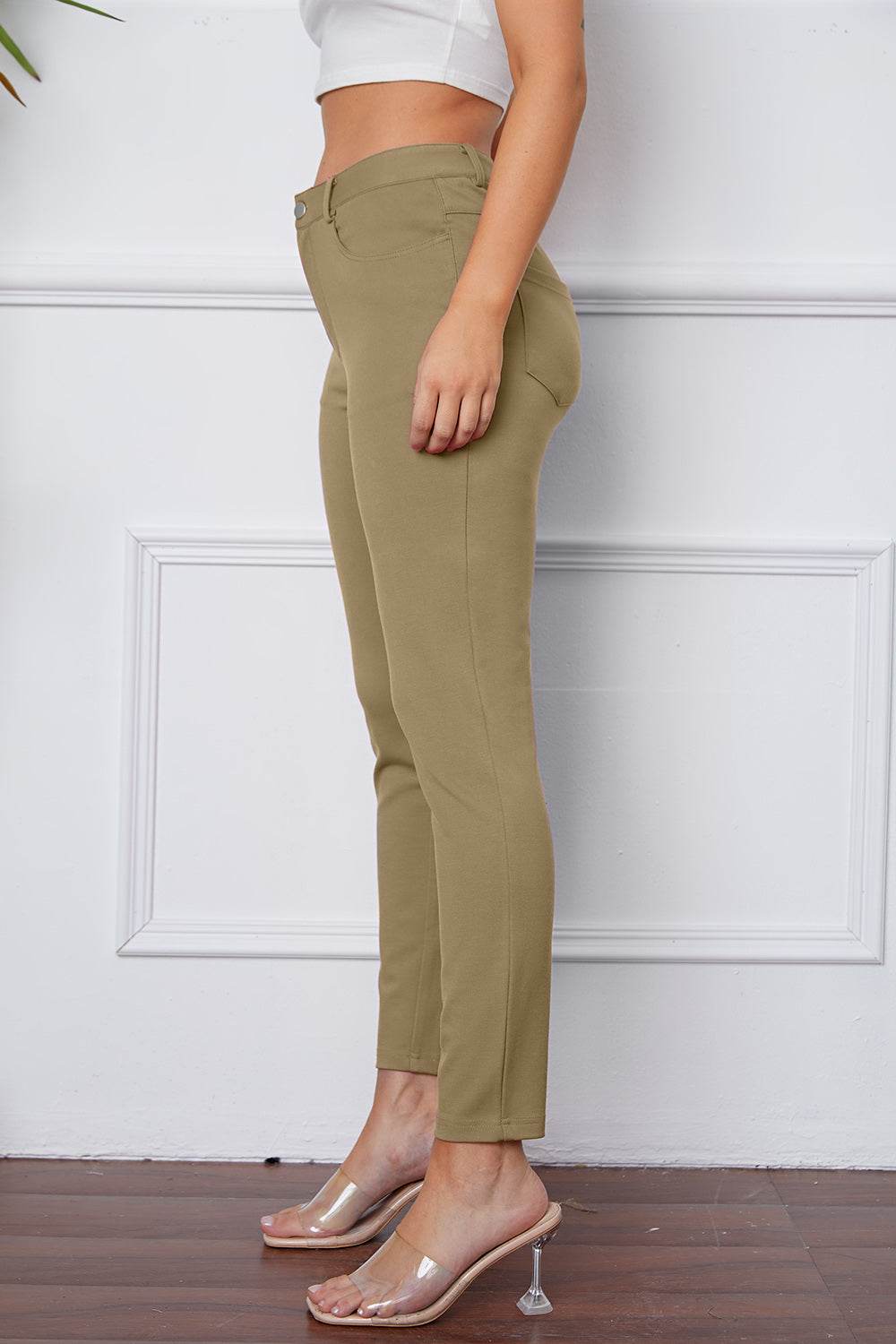 StretchyStitch Pants by Basic Bae - Shop Style & More | Fresh Looks, Everyday Deals & Free Shipping