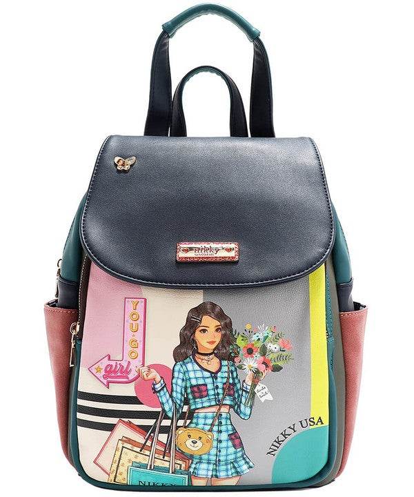 Nicole Lee USA Cat Eco-Leather Convertible Backpack Bag - Shop Style & More | Fresh Looks, Everyday Deals & Free Shipping