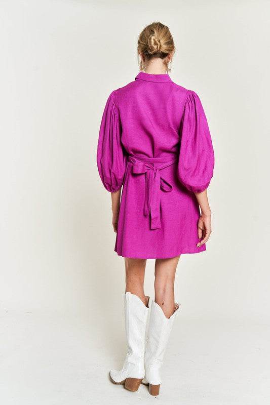 SOLID BUTTON DOWN DRESS PLUS JBJ1004P - Shop Style & More | Fresh Looks, Everyday Deals & Free Shipping