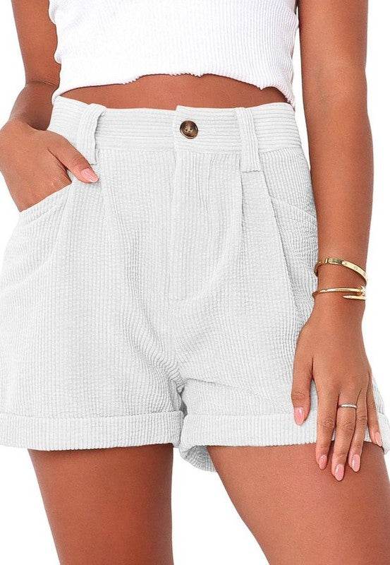 High waisted corduroy shorts - Shop Style & More | Fresh Looks, Everyday Deals & Free Shipping