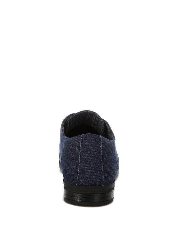Zapier Men's Denim Oxford Shoes - Shop Style & More | Fresh Looks, Everyday Deals & Free Shipping