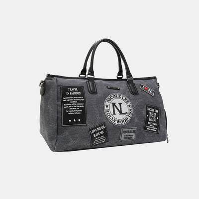 Nicole Lee USA Denim Patch Duffel - Shop Style & More | Fresh Looks, Everyday Deals & Free Shipping