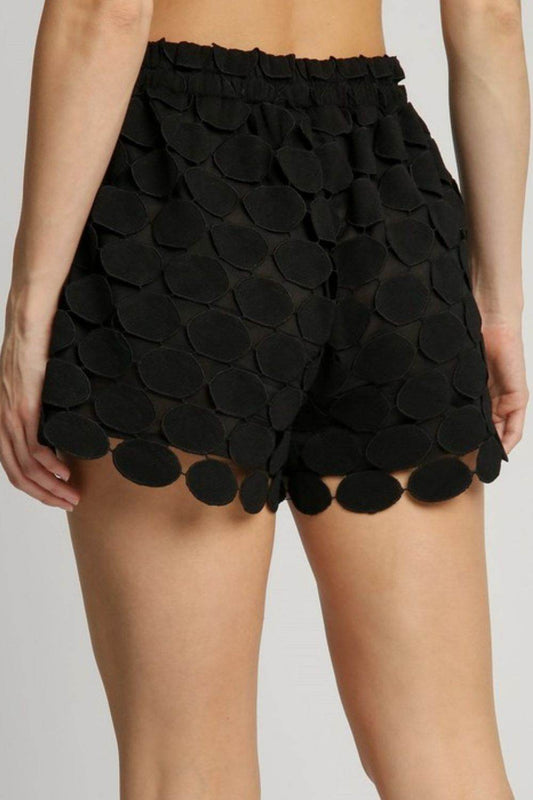 Umgee Full Size Polka Dot Lace Shorts Plus Size - Shop Style & More | Fresh Looks, Everyday Deals & Free Shipping