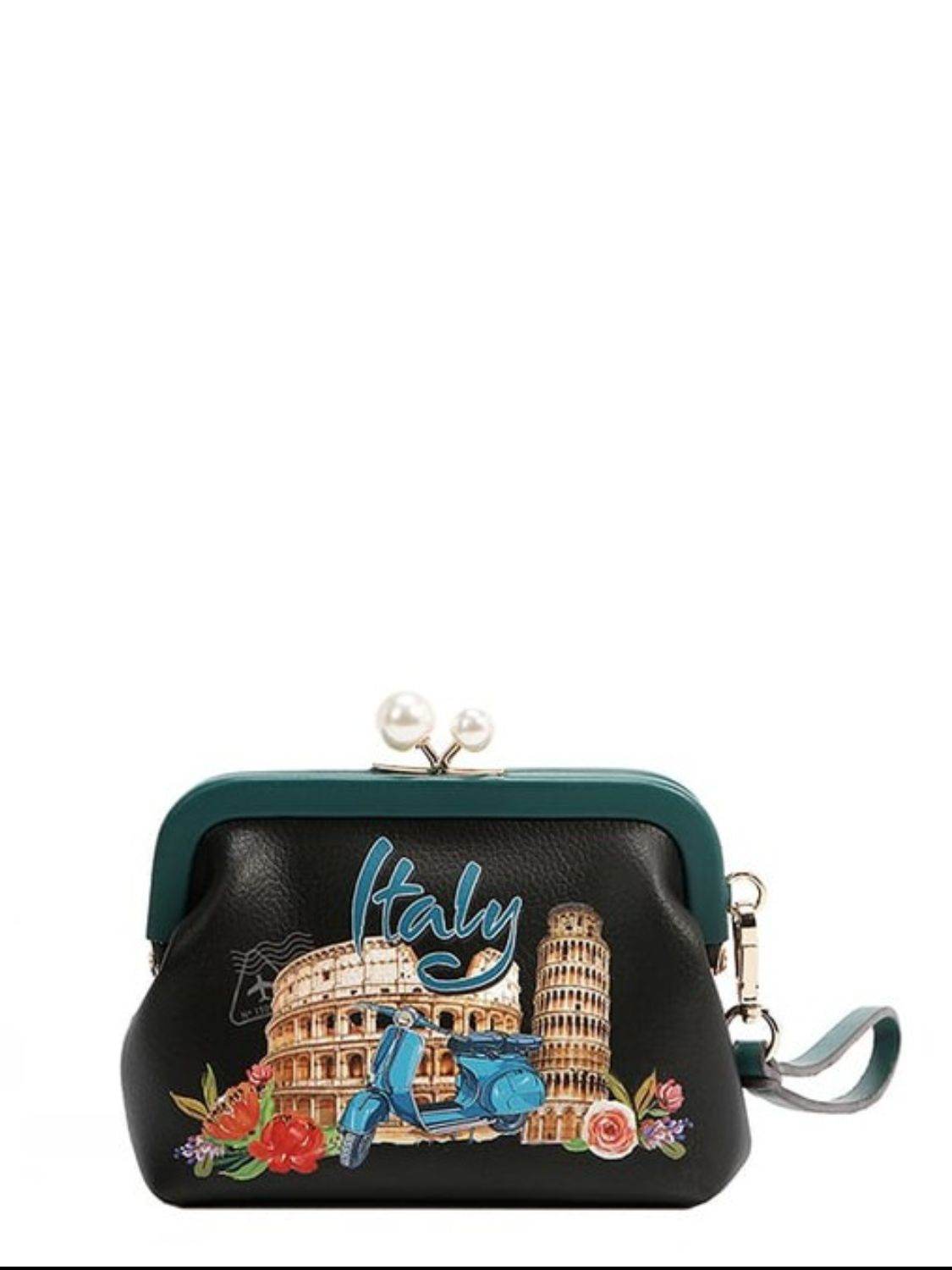 Nicole Lee USA Chelsea Pearl Kiss-Lock Coin Purse - Shop Style & More | Fresh Looks, Everyday Deals & Free Shipping