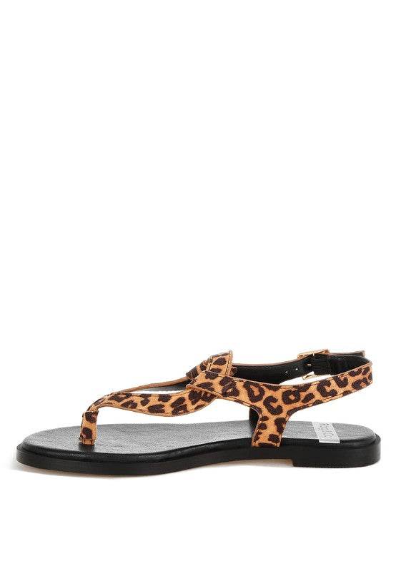 Venusa Leopard Print Buckled Flats - Shop Style & More | Fresh Looks, Everyday Deals & Free Shipping