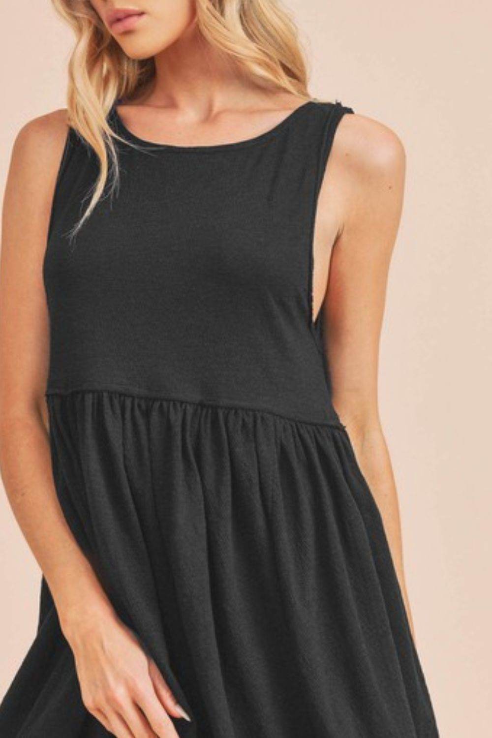 Aemi + Co Round Neck Mini Tank Dress - Shop Style & More | Fresh Looks, Everyday Deals & Free Shipping