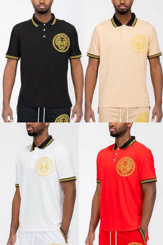 Lion Head Polo Shirt - Shop Style & More | Fresh Looks, Everyday Deals & Free Shipping