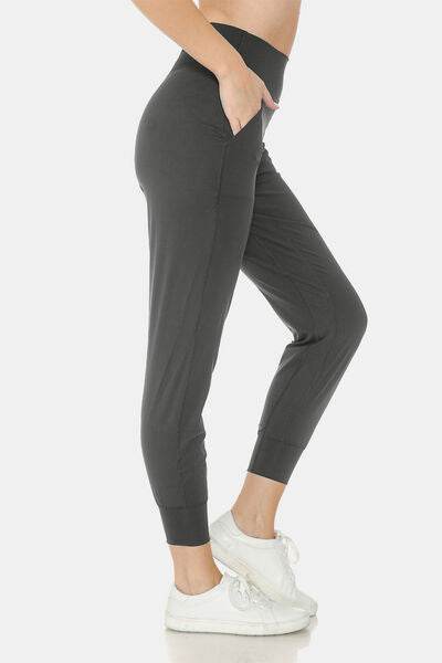 Leggings Depot Wide Waistband Slim Active Joggers - Shop Style & More | Fresh Looks, Everyday Deals & Free Shipping
