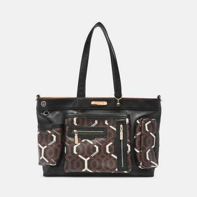Nicole Lee USA Geometric Pattern Large Handbag - Shop Style & More | Fresh Looks, Everyday Deals & Free Shipping