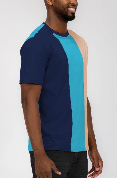 Weiv Mens Color Block T Shirt - Shop Style & More | Fresh Looks, Everyday Deals & Free Shipping