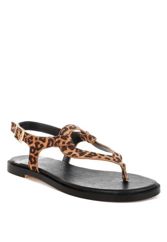 Venusa Leopard Print Buckled Flats - Shop Style & More | Fresh Looks, Everyday Deals & Free Shipping