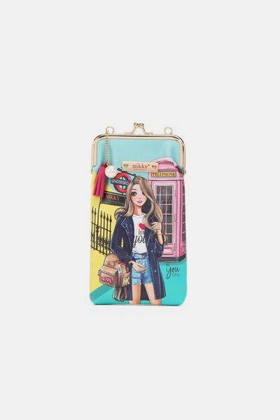 Nicole Lee USA Printed Kisslock Phone and Sunglass Purse - Shop Style & More | Fresh Looks, Everyday Deals & Free Shipping