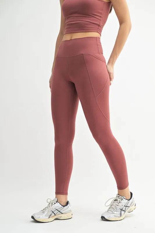 MONO B Venice Cloud Light Sculpt High-Waisted Leggings - Shop Style & More | Fresh Looks, Everyday Deals & Free Shipping