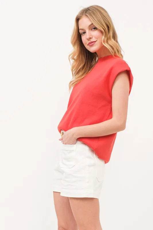 And The Why Muscle Sweater Tank - Shop Style & More | Fresh Looks, Everyday Deals & Free Shipping