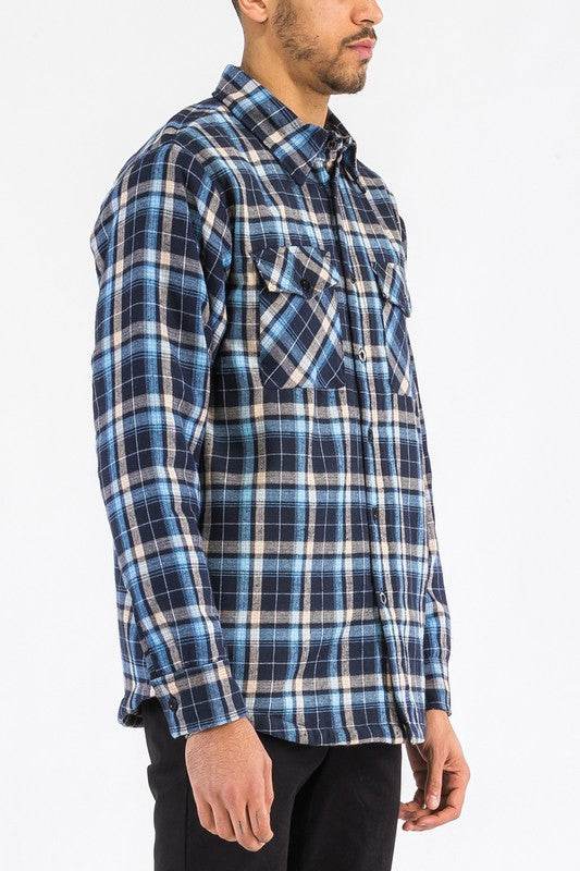 Mens Quilted Padded Flannel - Shop Style & More | Fresh Looks, Everyday Deals & Free Shipping