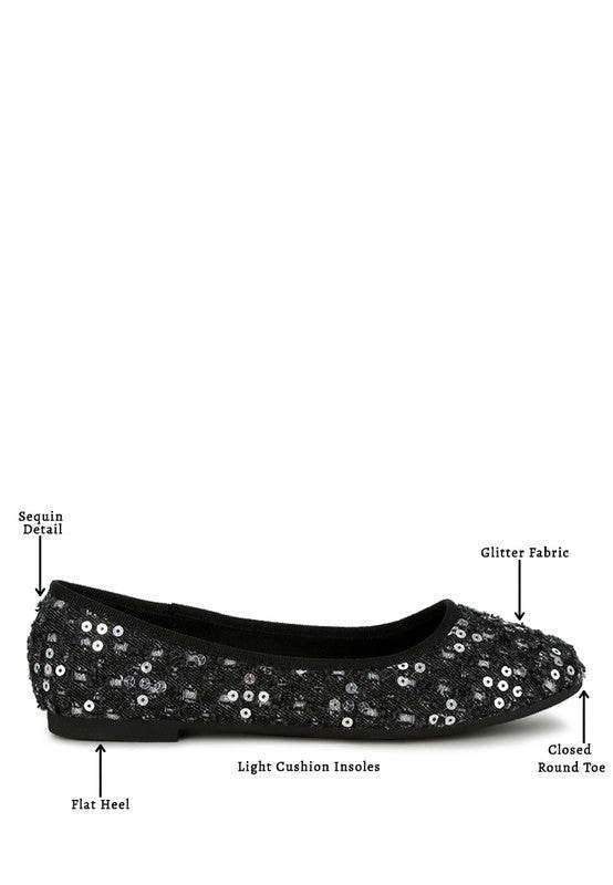 Sujet Sequin Ballet Flats - Shop Style & More | Fresh Looks, Everyday Deals & Free Shipping