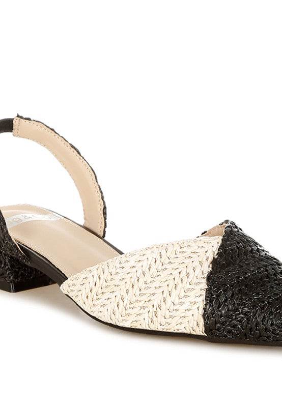 Kinjay Pointy Toe Slingback Sandals - Shop Style & More | Fresh Looks, Everyday Deals & Free Shipping