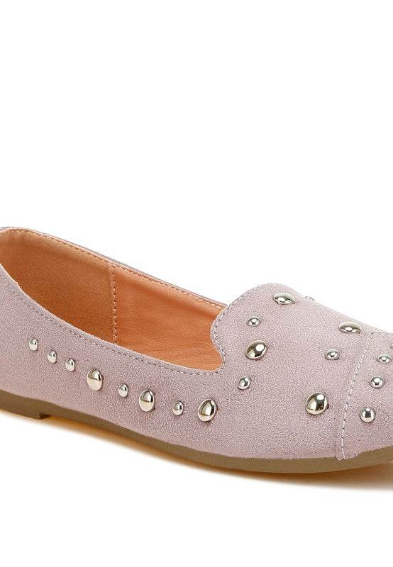 Olesia Stud Emebllished Ballet Flats - Shop Style & More | Fresh Looks, Everyday Deals & Free Shipping