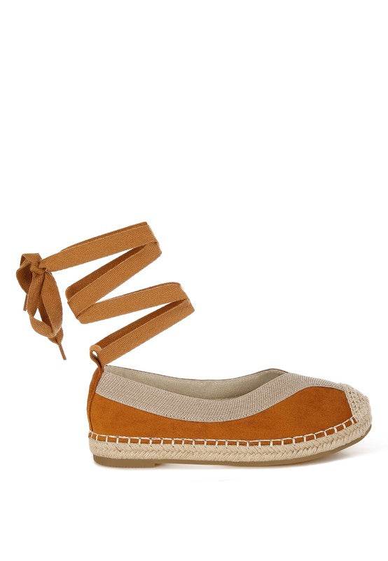 Yalva Microfiber Detachable Lace Espadrilles - Shop Style & More | Fresh Looks, Everyday Deals & Free Shipping