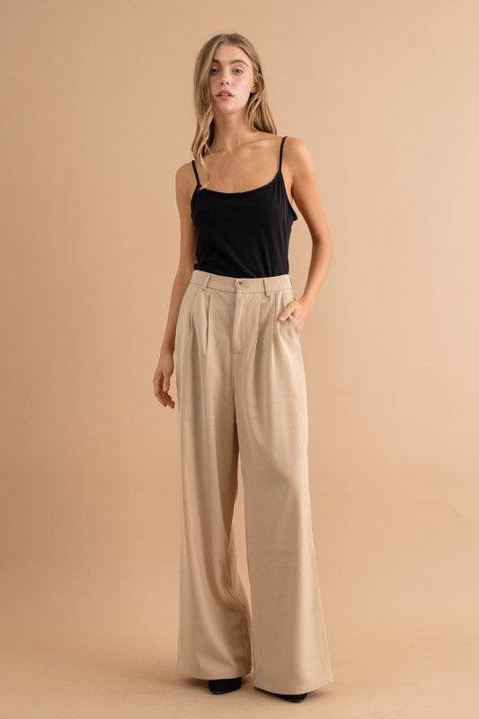 HIGHT WAIST WIDE PANTS - Shop Style & More | Fresh Looks, Everyday Deals & Free Shipping