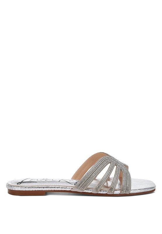 Dindy Rhinestone Cut Out Flats - Shop Style & More | Fresh Looks, Everyday Deals & Free Shipping