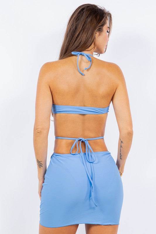 THREE PIECE SEXY OPEN HOCK COVER-UP WITH BIKINI - Shop Style & More | Fresh Looks, Everyday Deals & Free Shipping