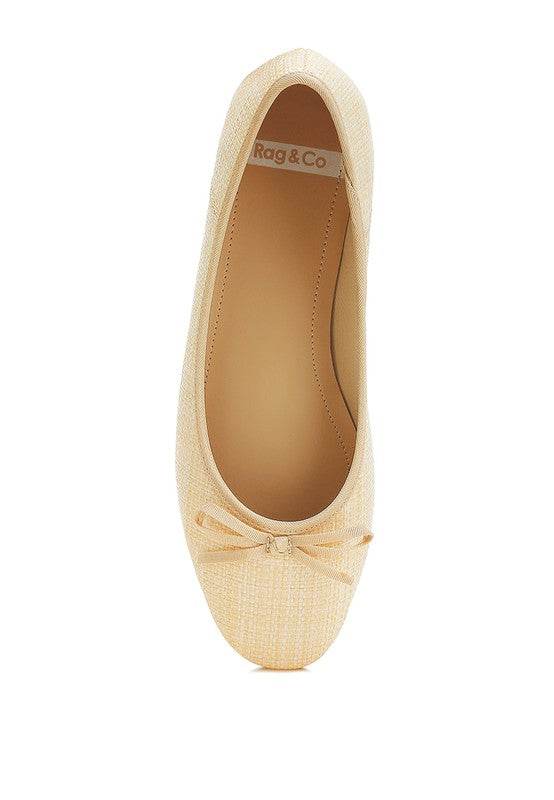 Paper Rings Raffia Ballet Flats - Shop Style & More | Fresh Looks, Everyday Deals & Free Shipping