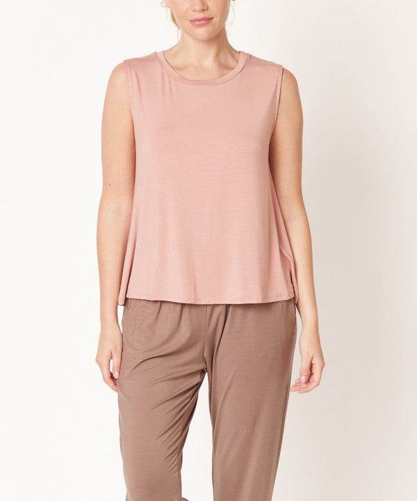 BAMBOO MUSCLE SLEEVLESS TOP - Shop Style & More | Fresh Looks, Everyday Deals & Free Shipping