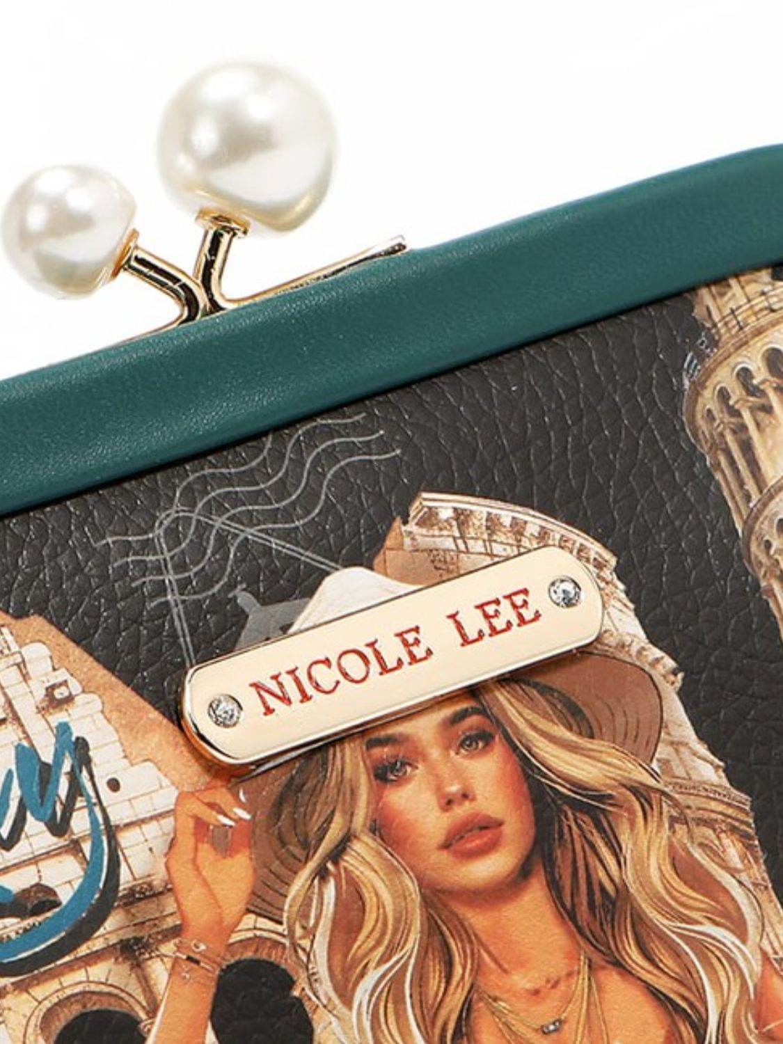 Nicole Lee USA Chelsea Pearl Kiss-Lock Coin Purse - Shop Style & More | Fresh Looks, Everyday Deals & Free Shipping