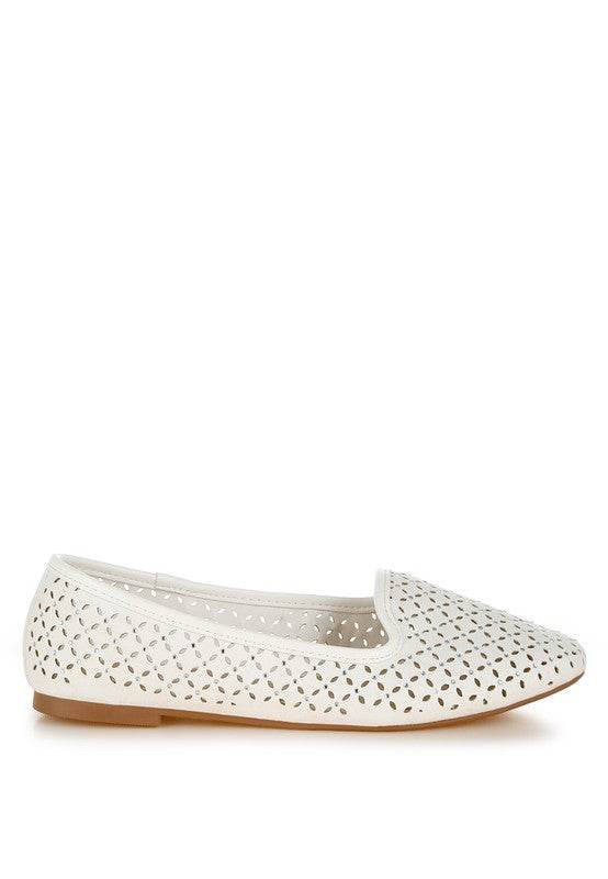 Kyrie Cut Out Detail Ballerinas - Shop Style & More | Fresh Looks, Everyday Deals & Free Shipping