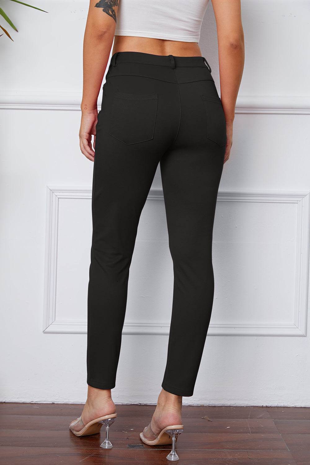 StretchyStitch Pants by Basic Bae - Shop Style & More | Fresh Looks, Everyday Deals & Free Shipping