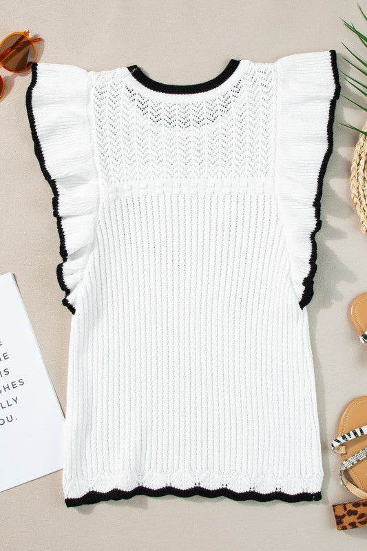 Alaya Crochet Tank Top - Shop Style & More | Fresh Looks, Everyday Deals & Free Shipping
