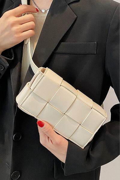Zenana Vegan Leather Woven Crossbody Bag - Shop Style & More | Fresh Looks, Everyday Deals & Free Shipping