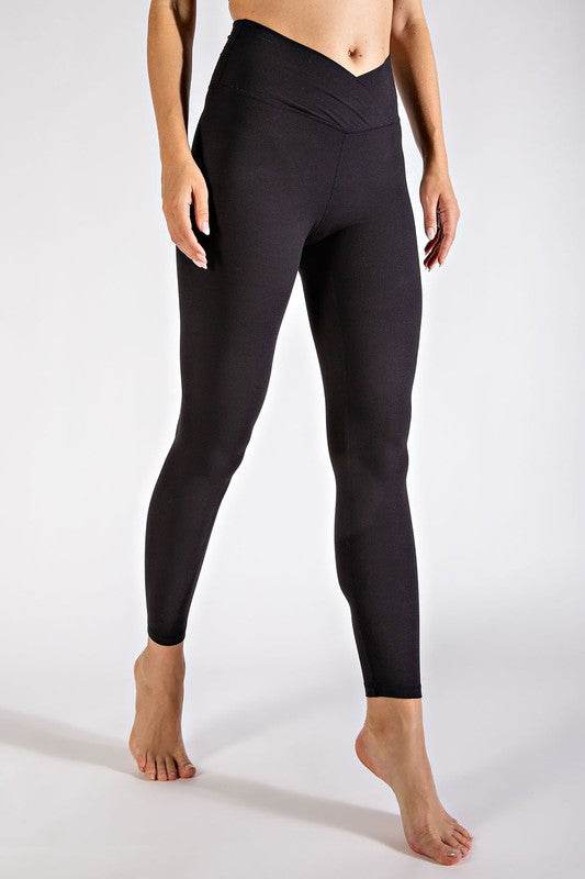 V Waist Full Length Leggings - Shop Style & More | Fresh Looks, Everyday Deals & Free Shipping