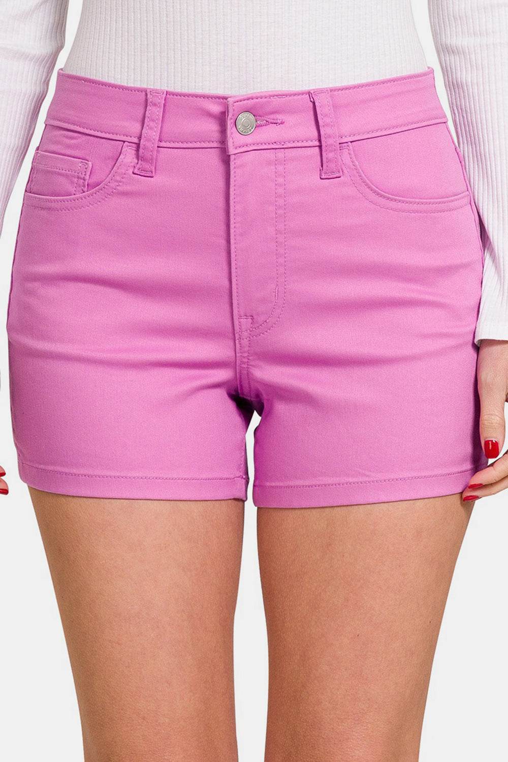 Zenana High Waist Denim Shorts - Shop Style & More | Fresh Looks, Everyday Deals & Free Shipping