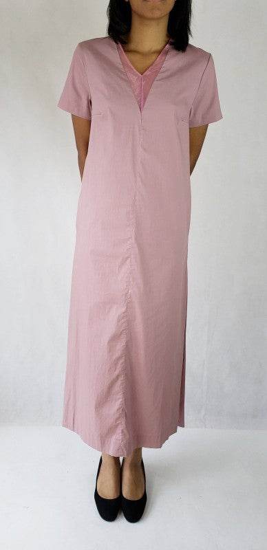 Maxi dress long side slits deep v neck with pocket - Shop Style & More | Fresh Looks, Everyday Deals & Free Shipping