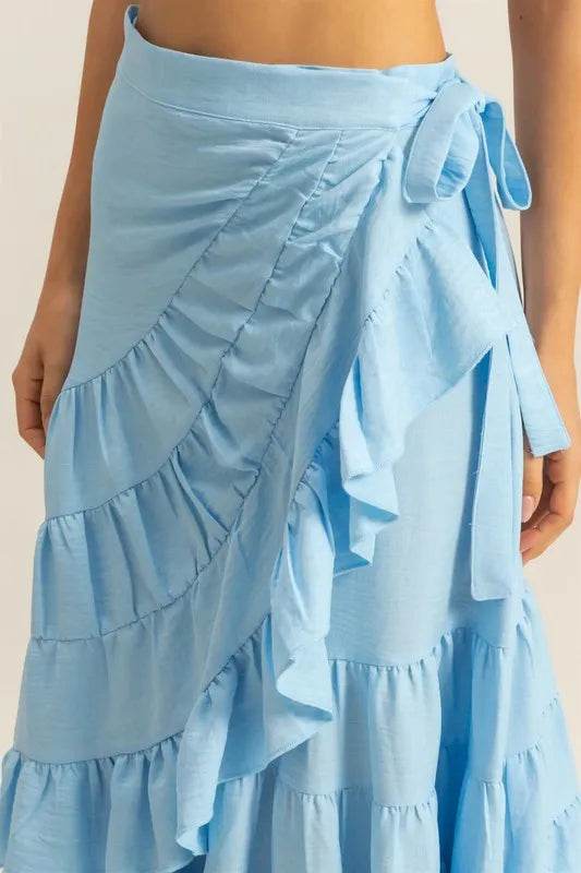 HYFVE Ruffled Tiered High Waist Skirt - Shop Style & More | Fresh Looks, Everyday Deals & Free Shipping