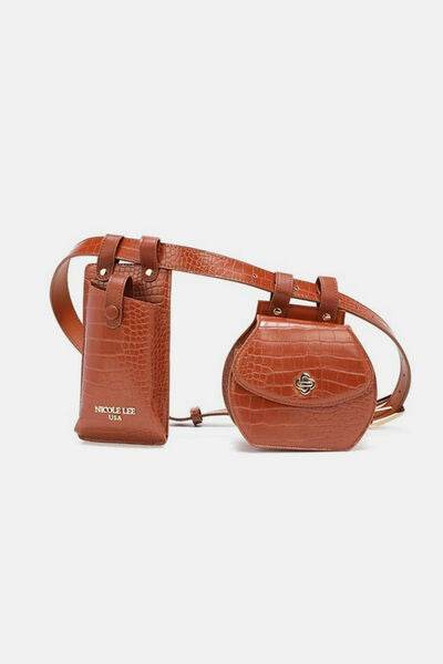 Nicole Lee USA 2 Piece Texture Belt Bag - Shop Style & More | Fresh Looks, Everyday Deals & Free Shipping