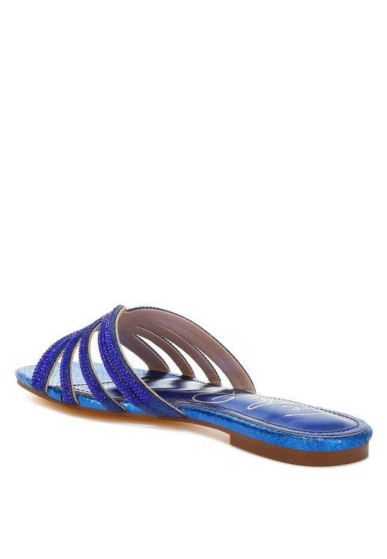 Dindy Rhinestone Cut Out Flats - Shop Style & More | Fresh Looks, Everyday Deals & Free Shipping