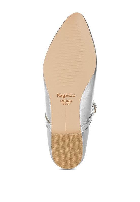 Gloxinia Metallic Mary Jane Ballerinas - Shop Style & More | Fresh Looks, Everyday Deals & Free Shipping
