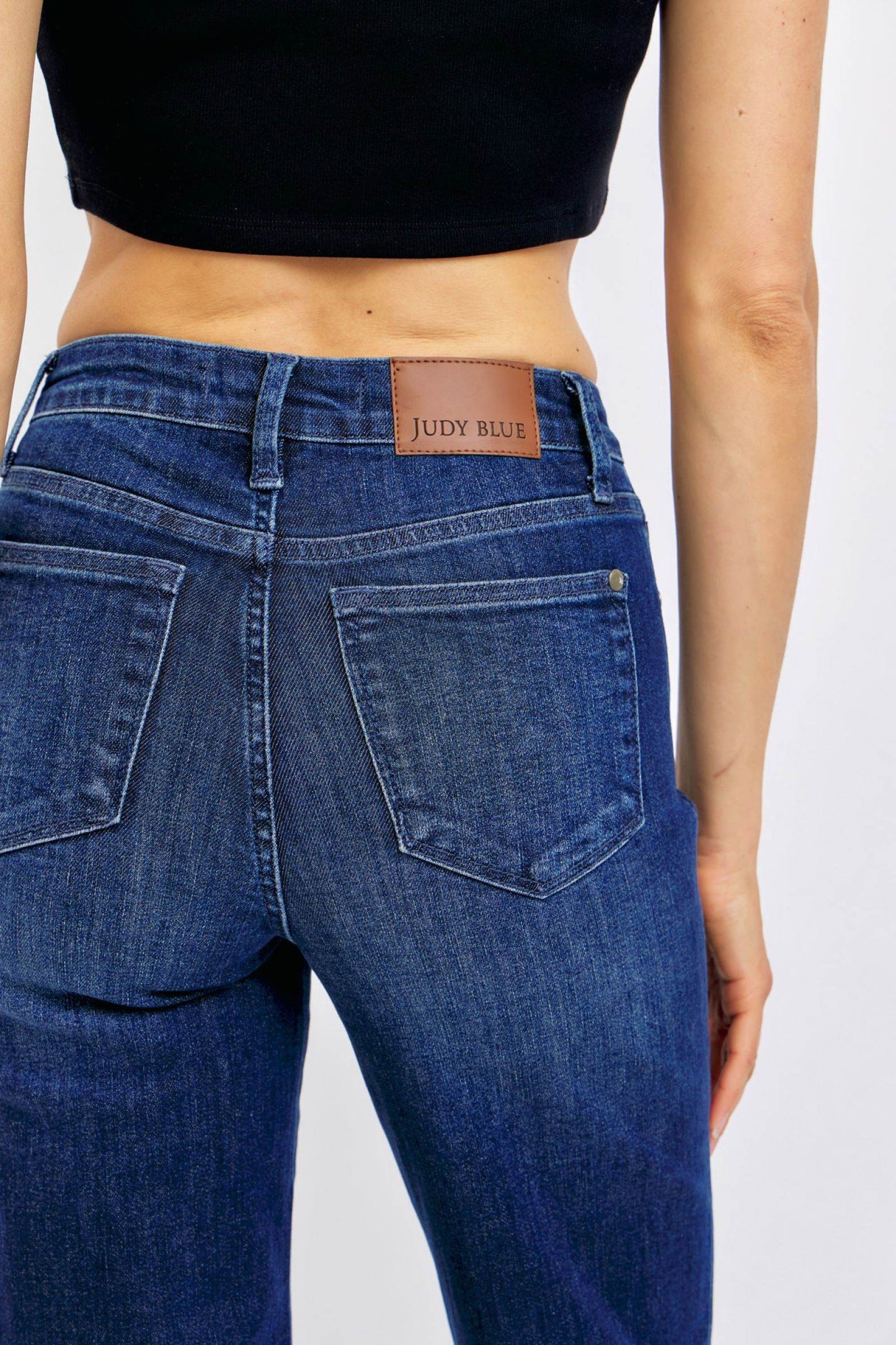 Judy Blue Full Size Tummy Control Straight Jeans Plus Size - Shop Style & More | Fresh Looks, Everyday Deals & Free Shipping