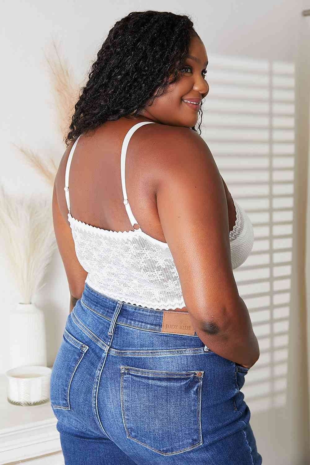 JadyK Skye Full Size Lace Bralette - Shop Style & More | Fresh Looks, Everyday Deals & Free Shipping