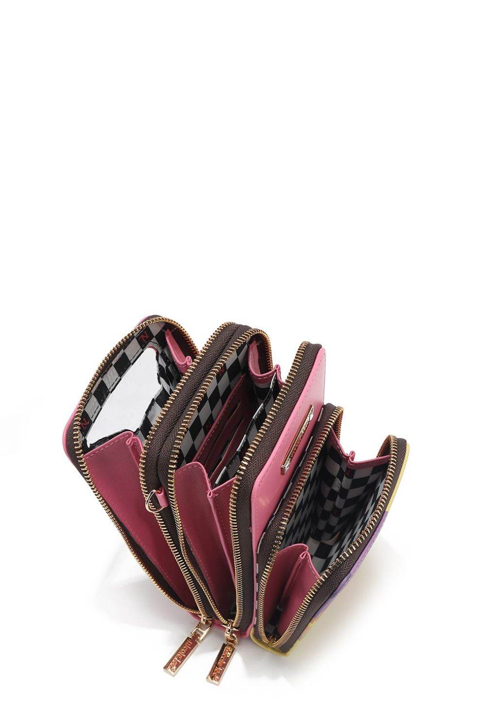 Nicole Lee USA Multi-Zip Phone Case Crossbody Bag - Shop Style & More | Fresh Looks, Everyday Deals & Free Shipping