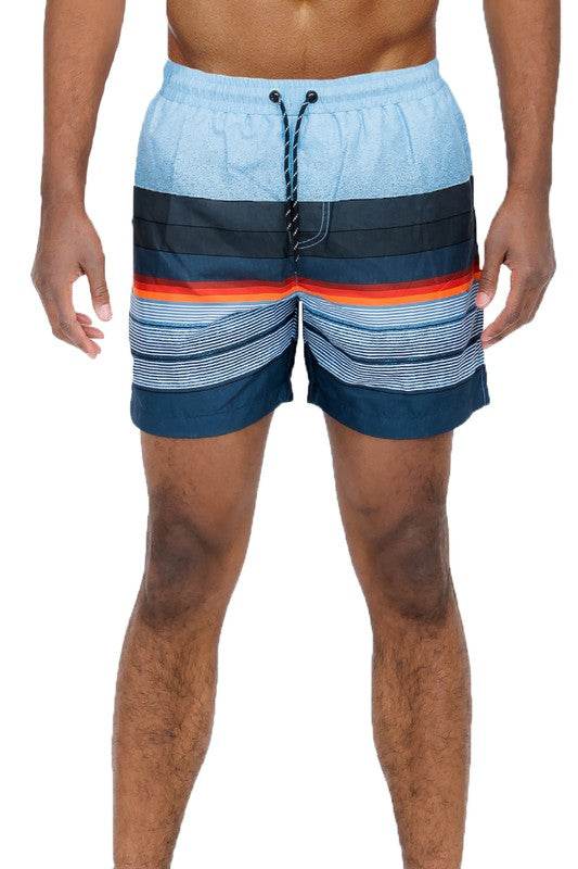 Blue stripes Swim Shorts - Shop Style & More | Fresh Looks, Everyday Deals & Free Shipping