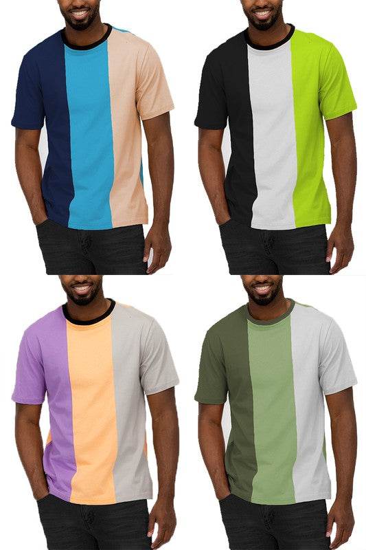 Weiv Mens Color Block T Shirt - Shop Style & More | Fresh Looks, Everyday Deals & Free Shipping