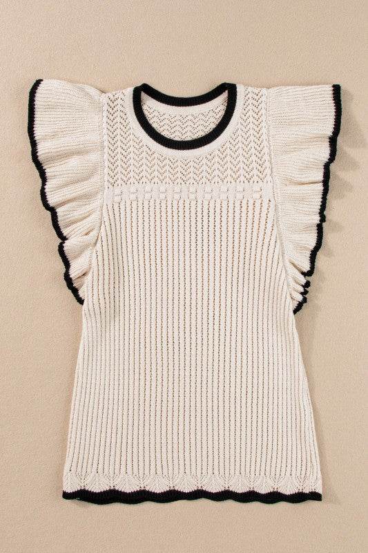 Alaya Crochet Tank Top - Shop Style & More | Fresh Looks, Everyday Deals & Free Shipping