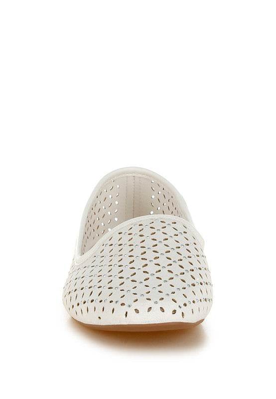 Kyrie Cut Out Detail Ballerinas - Shop Style & More | Fresh Looks, Everyday Deals & Free Shipping