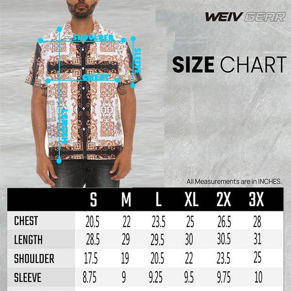 Mens Collared Print Button Down - Shop Style & More | Fresh Looks, Everyday Deals & Free Shipping