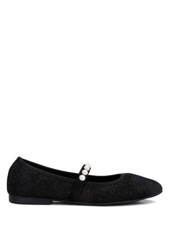 Sassie Pearl Embellished Ballerina Flats - Shop Style & More | Fresh Looks, Everyday Deals & Free Shipping